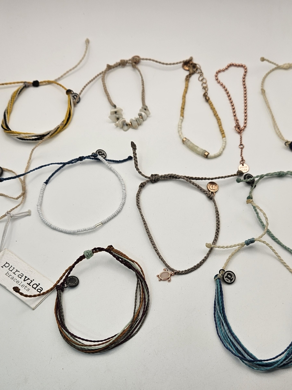 Pura Vida Mixed Color Thread Bracelet Collection